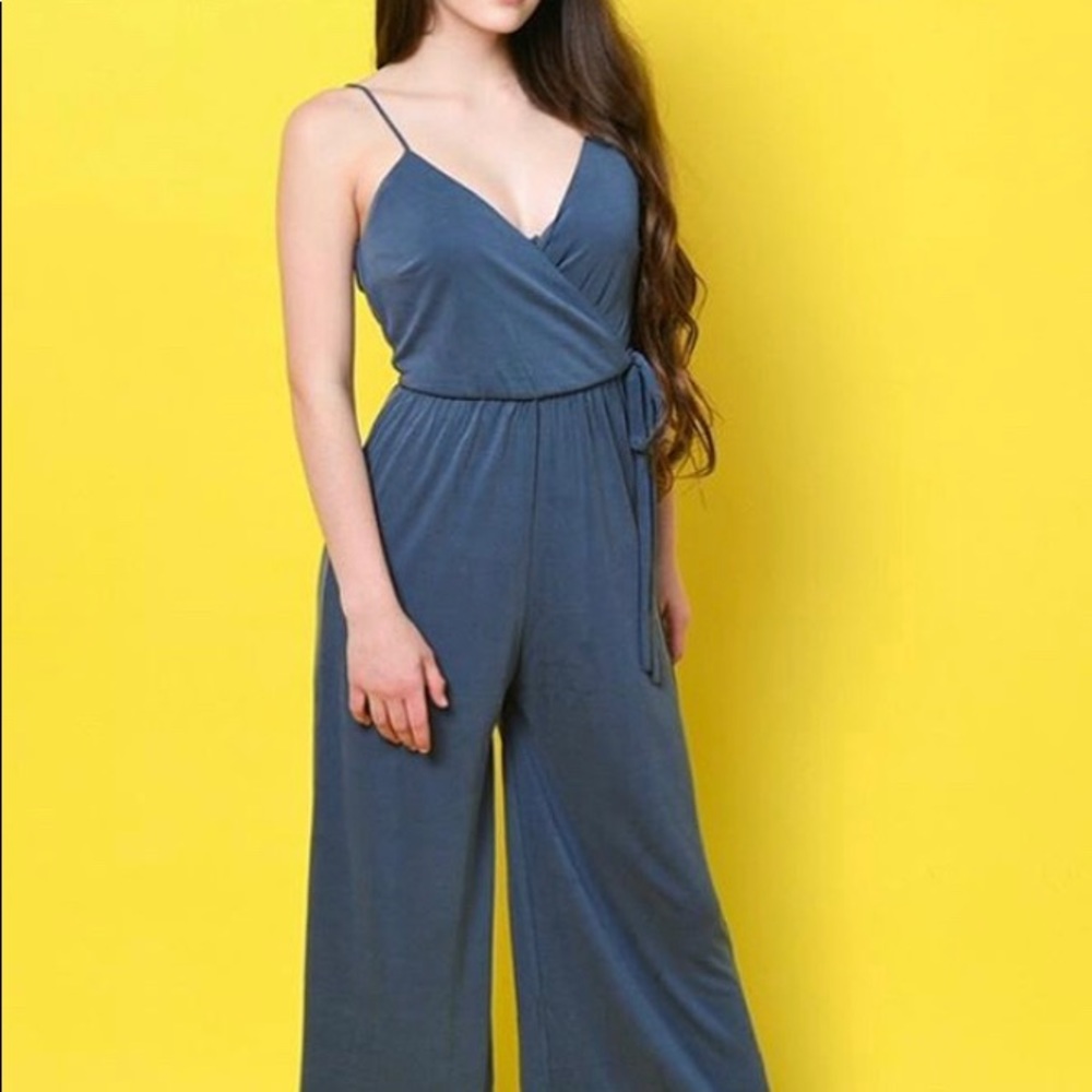 Charcoal Wide leg jumpsuit Junior size XS